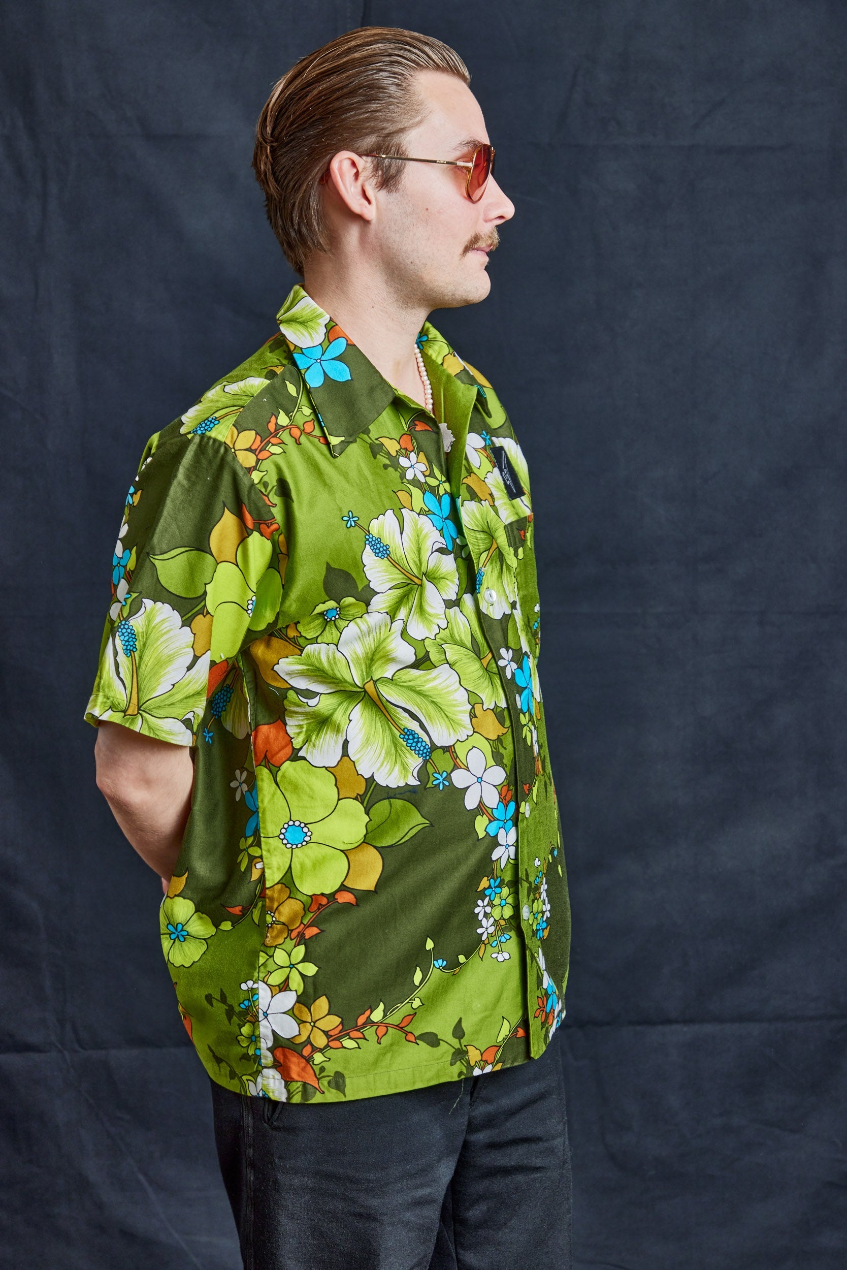 Hibiscus Hawaiian Shirt