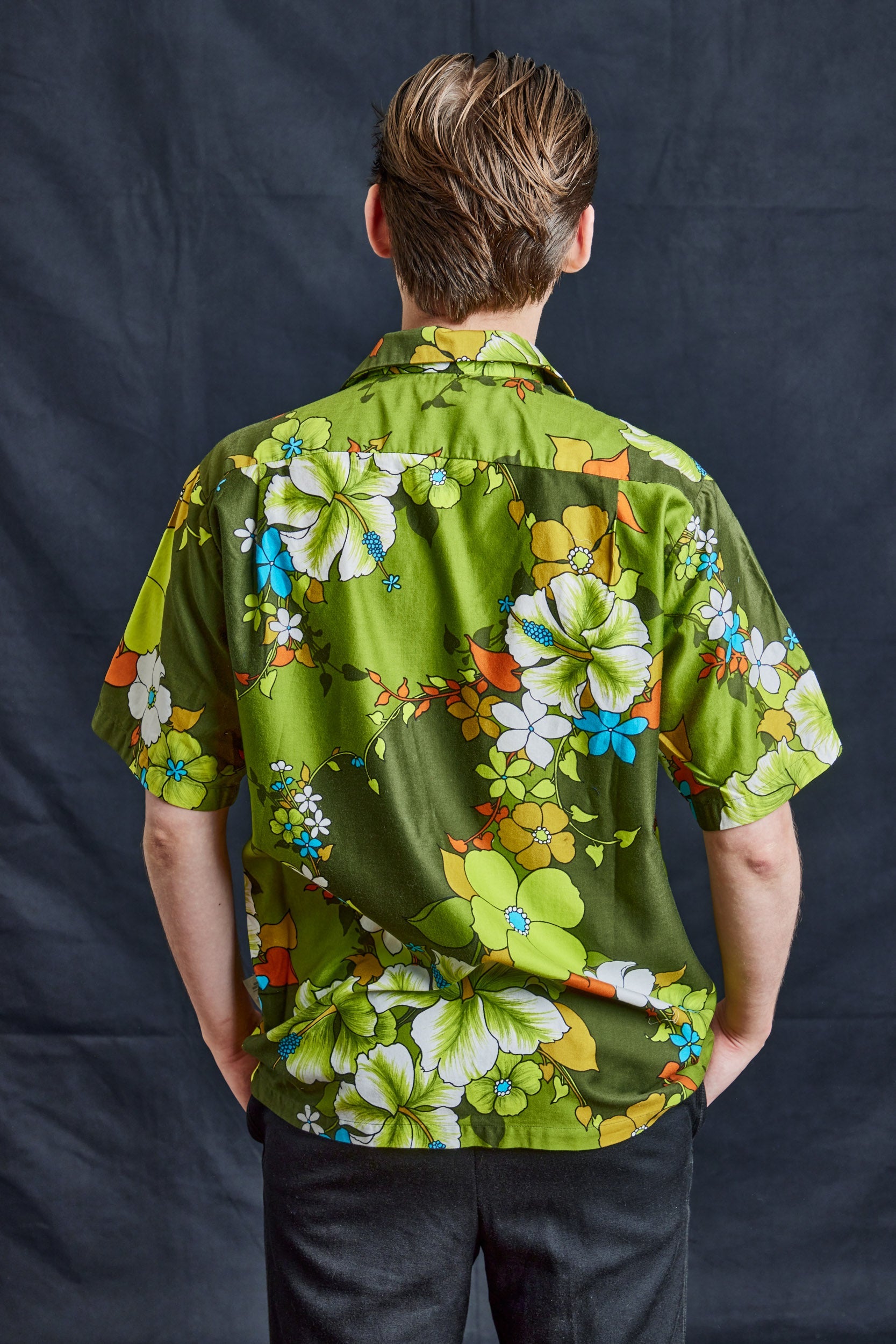 Hibiscus Hawaiian Shirt
