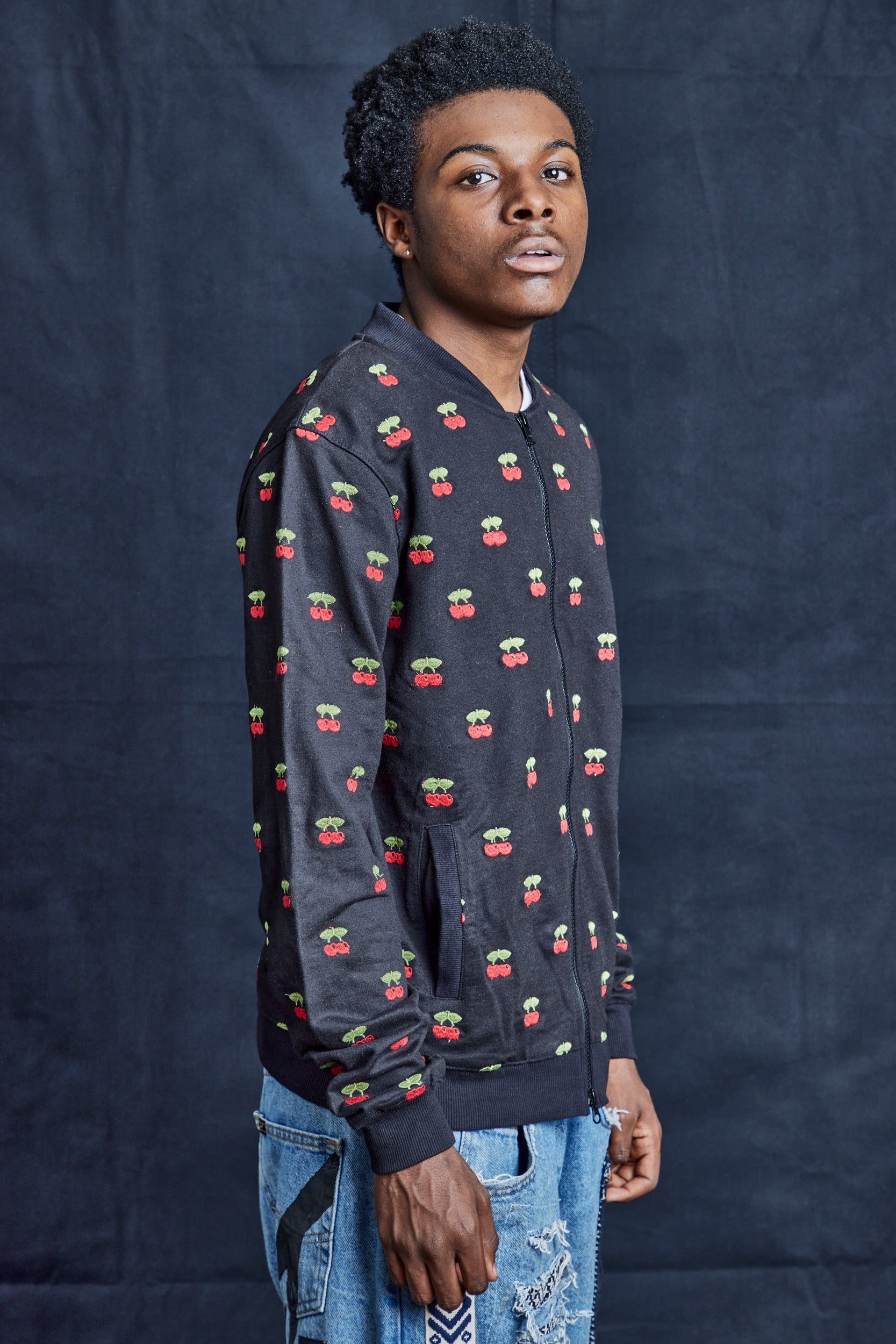 Pacha Club Cherry Bomber Jacket