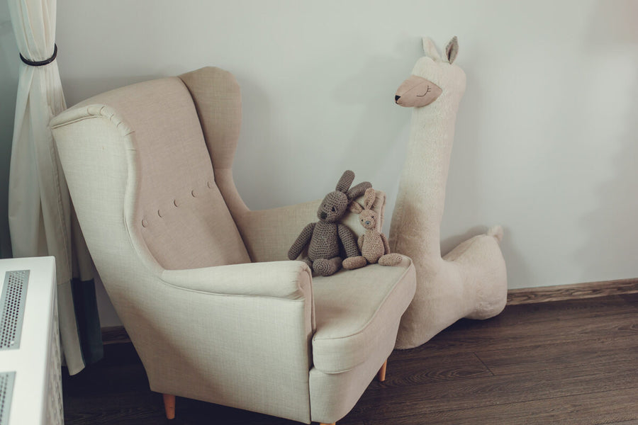 Giant Handmade Alpaca Toy & Pillow – Soft, Stylish, Eco-Friendly by Kai aš mažas buvau at www.brixbailey.com