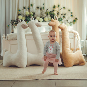 Giant Handmade Alpaca Toy – Soft, Stylish & Versatile by Kai aš mažas buvau at www.brixbailey.com