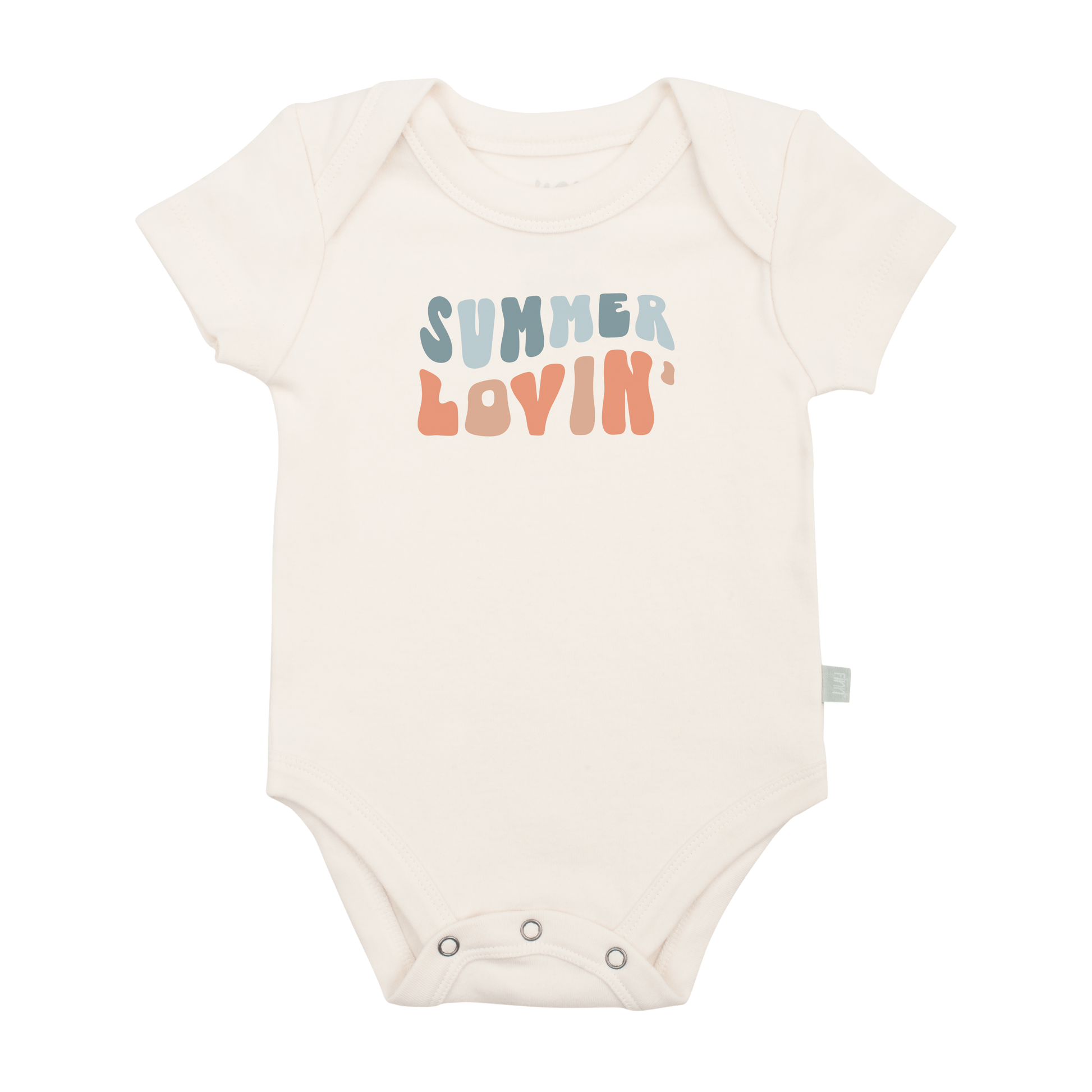 Graphic Summer Bodysuit in Organic Cotton