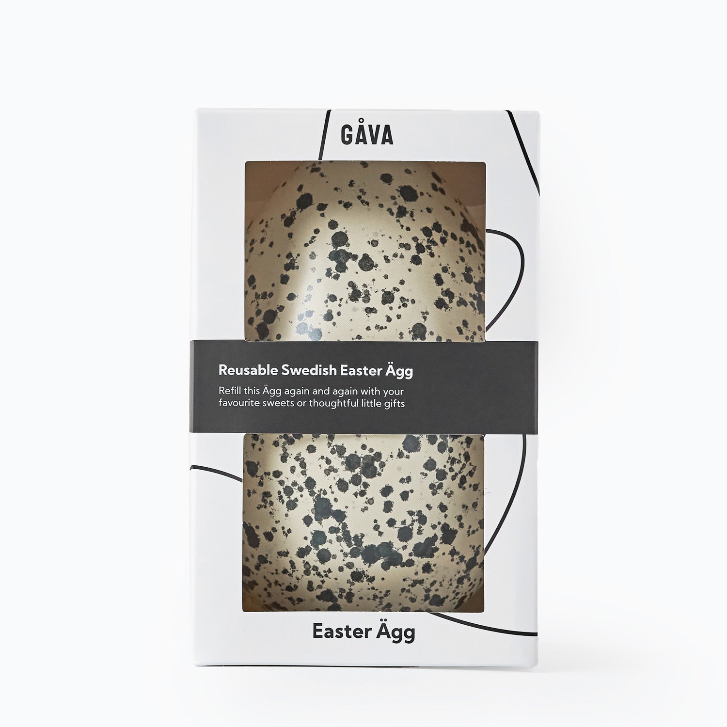 Spotted Reusable Easter Egg Tin