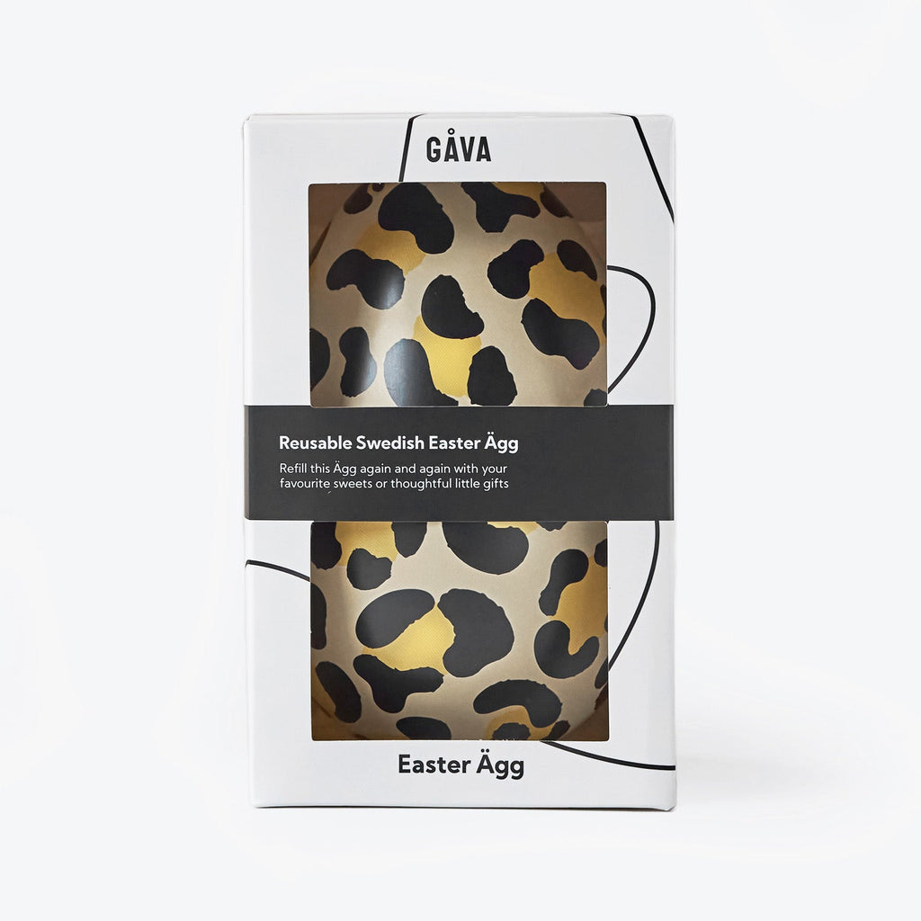 Jaguar Reusable Easter Egg Tin with Swedish Sweets