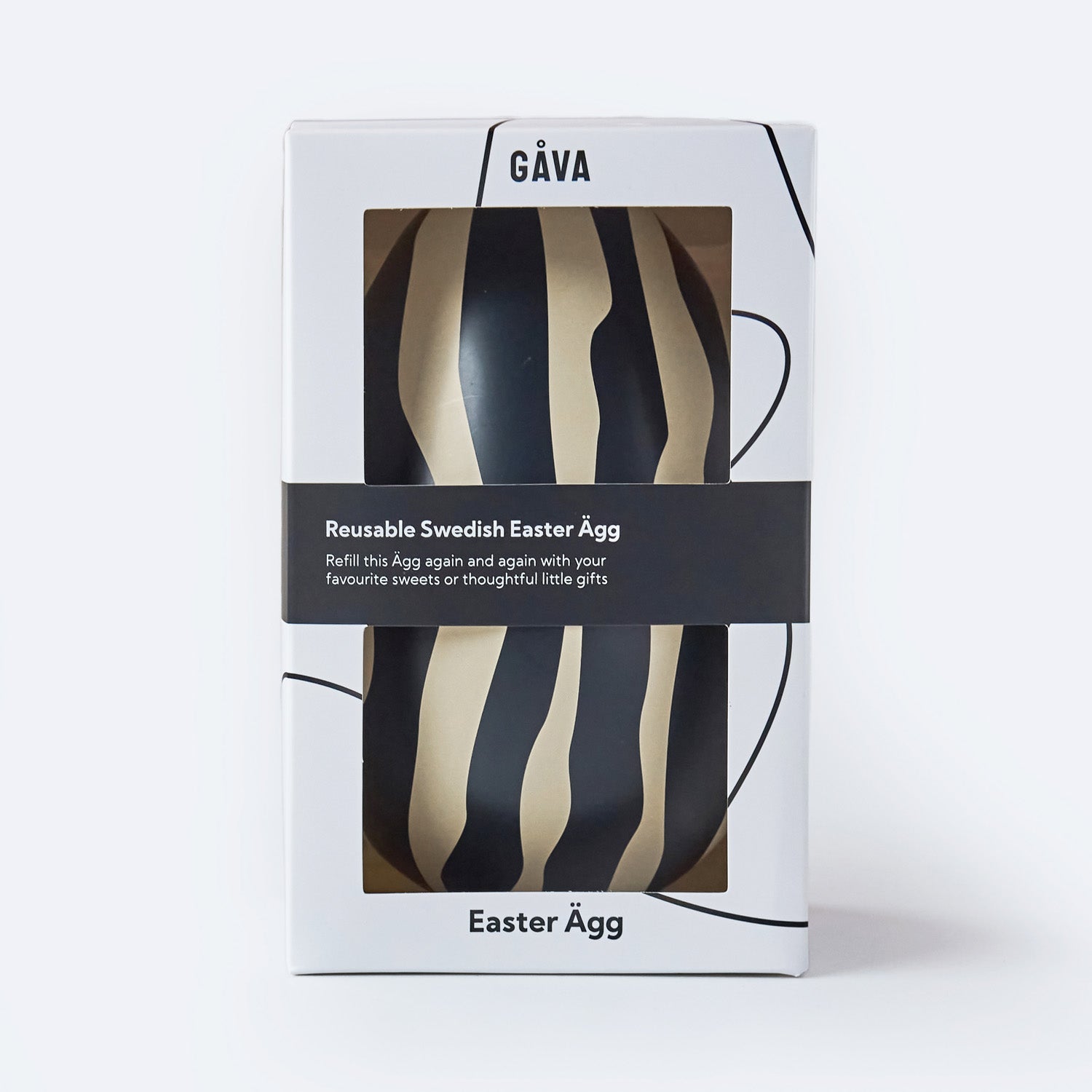 Zoe Striped Reusable Easter Egg Tin