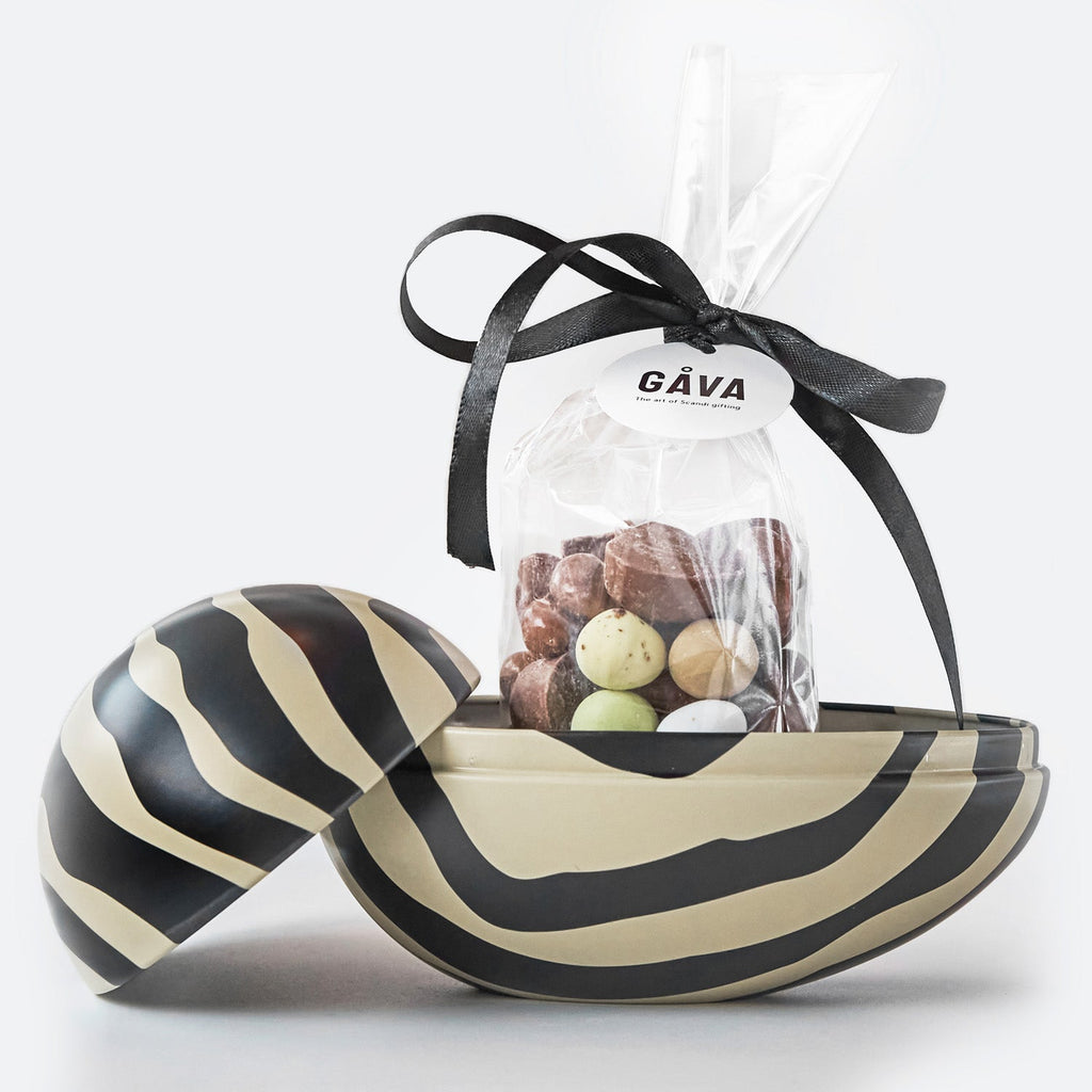 Zoe Striped Reusable Easter Egg Tin