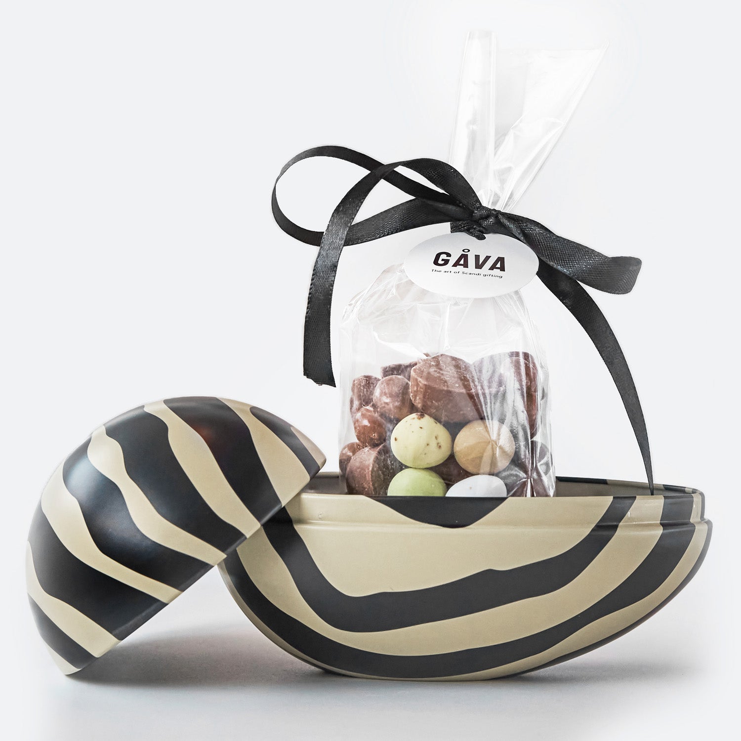 Zoe Striped Reusable Easter Egg Tin