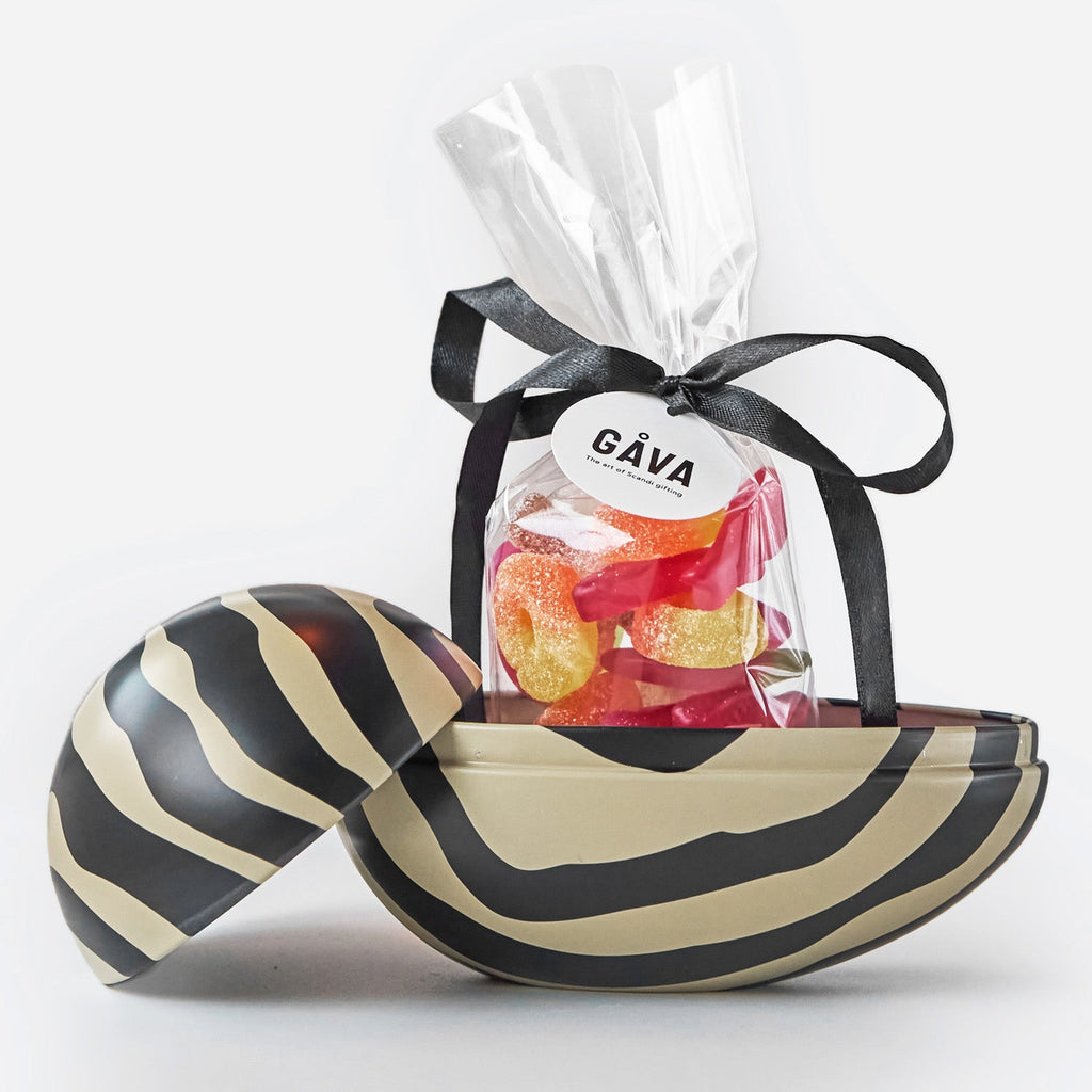 Zoe Striped Reusable Easter Egg Tin