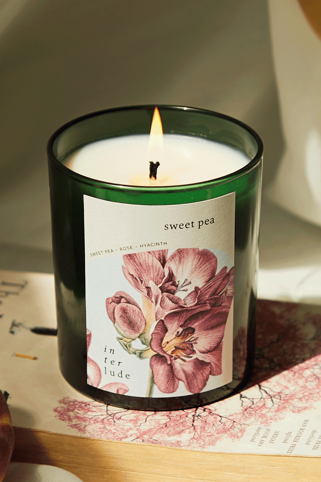 Sweet Pea Scented Candle