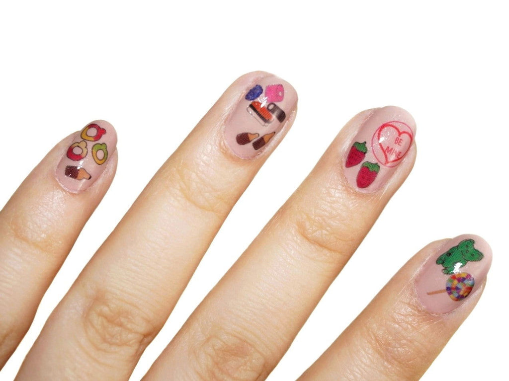 Sweets and Candy Nail Tattoos