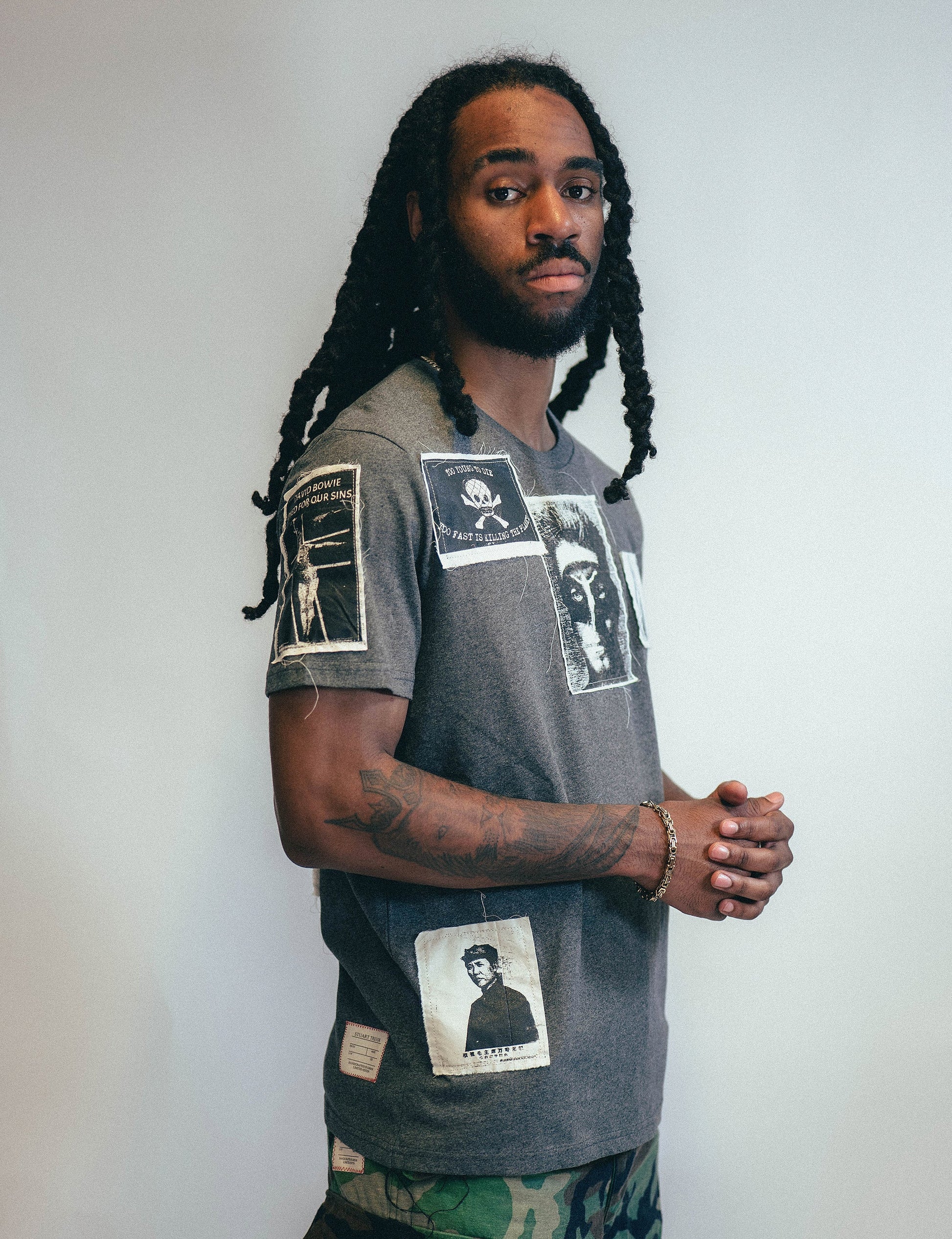 ST Multipatch T-Shirt in Grey