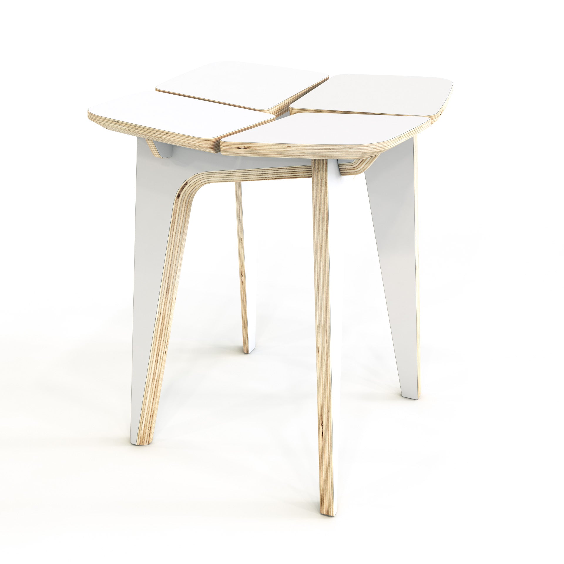 Woodpecker Stool - Durable & Minimalist Design | Made in Lithuania from Eco-Friendly Materials by Woodpecker at www.brixbailey.com