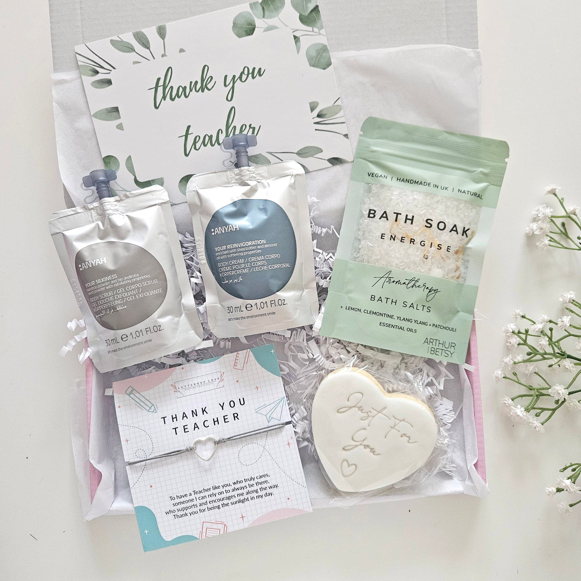 Thank You Teacher Mini Letterbox Gift Set