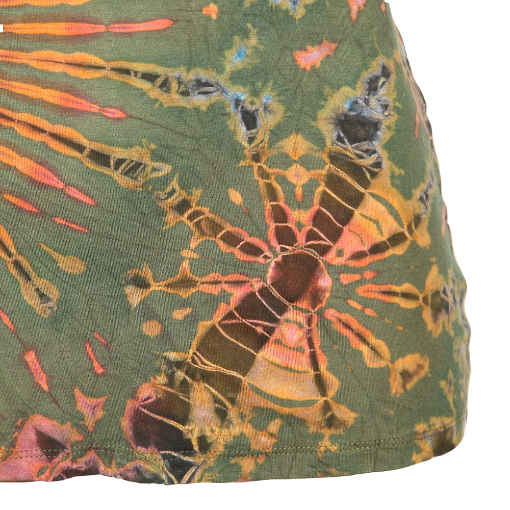 Tie Dye Jersey T-Shirt in Rayon Stretch