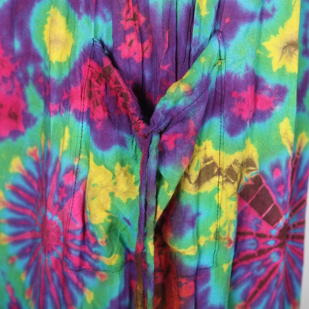 Tie Dye Harem Cargo Pants