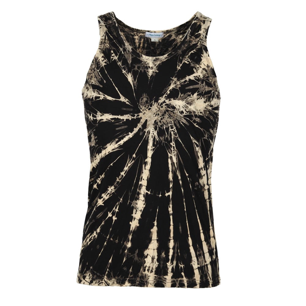 Men's Tie Dye Vest in Vibrant Multi Colour