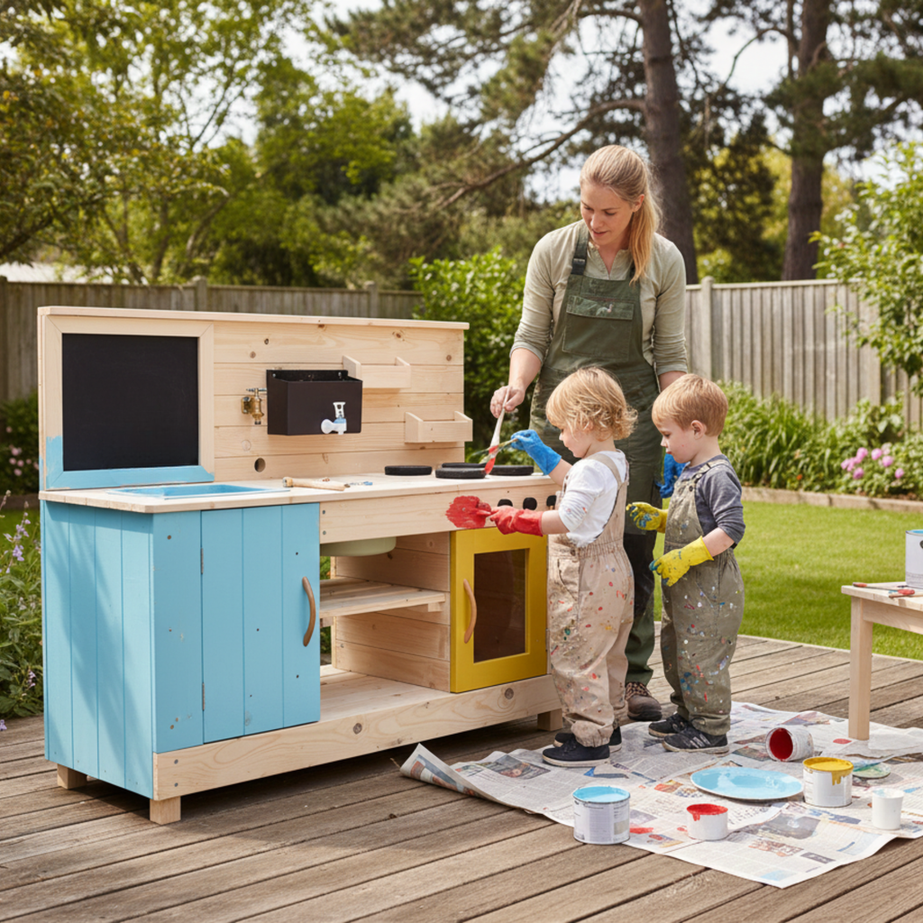 Triple Mud Kitchen