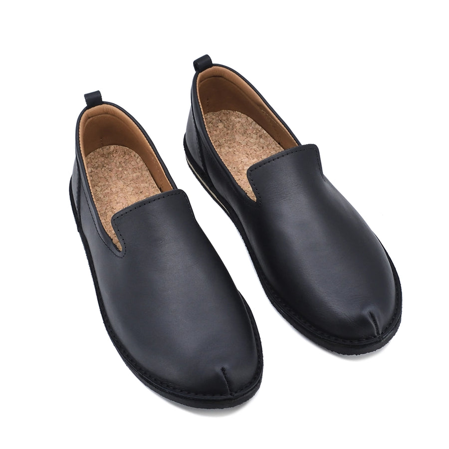 TOKU Classic Moccasin Shoes: Enhanced Comfort with Soft Leather and Breathable Insole - Handmade in Estonia by Omaking at www.brixbailey.com