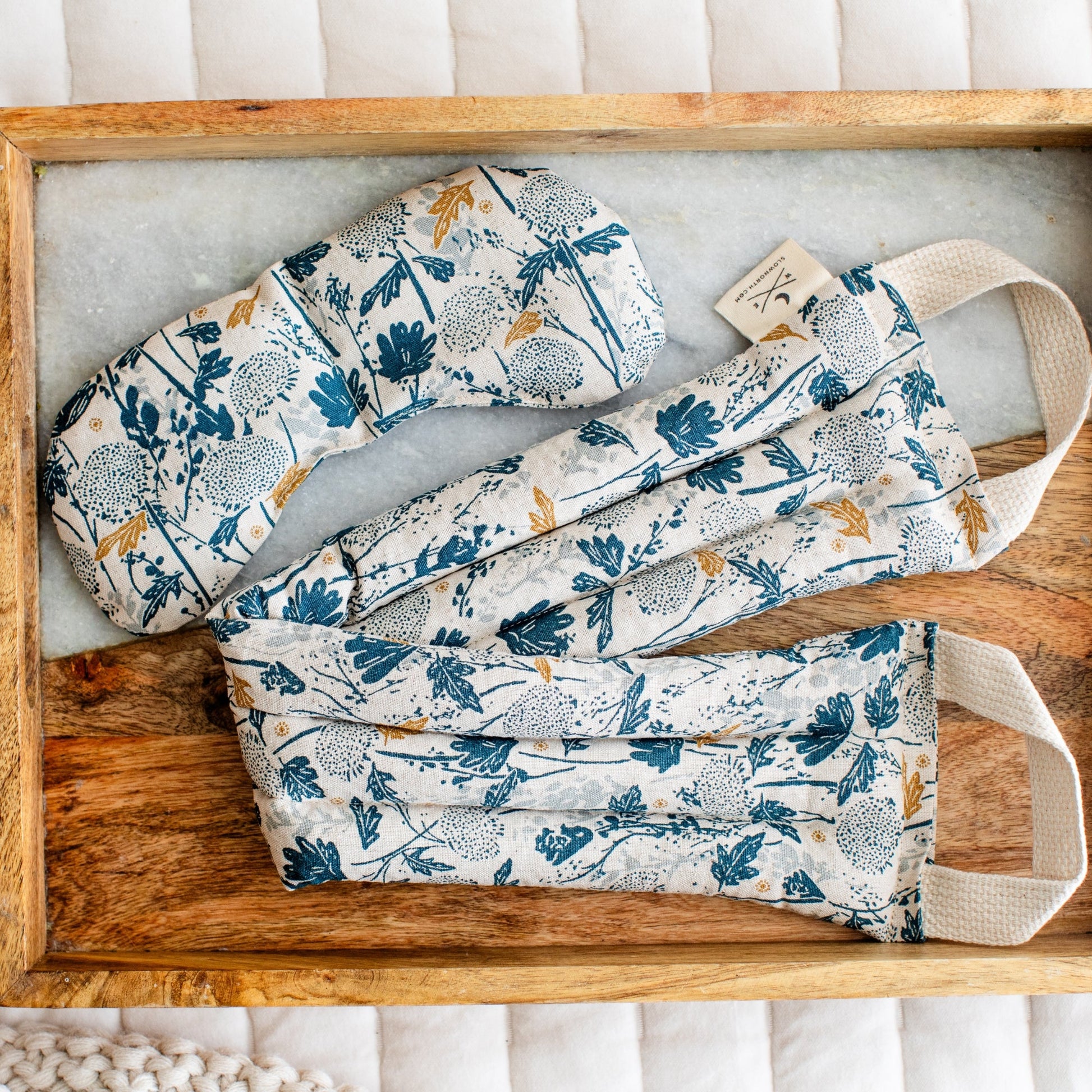 Eye Mask and Neck Wrap Bundle