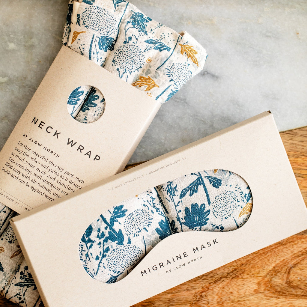 Eye Mask and Neck Wrap Bundle