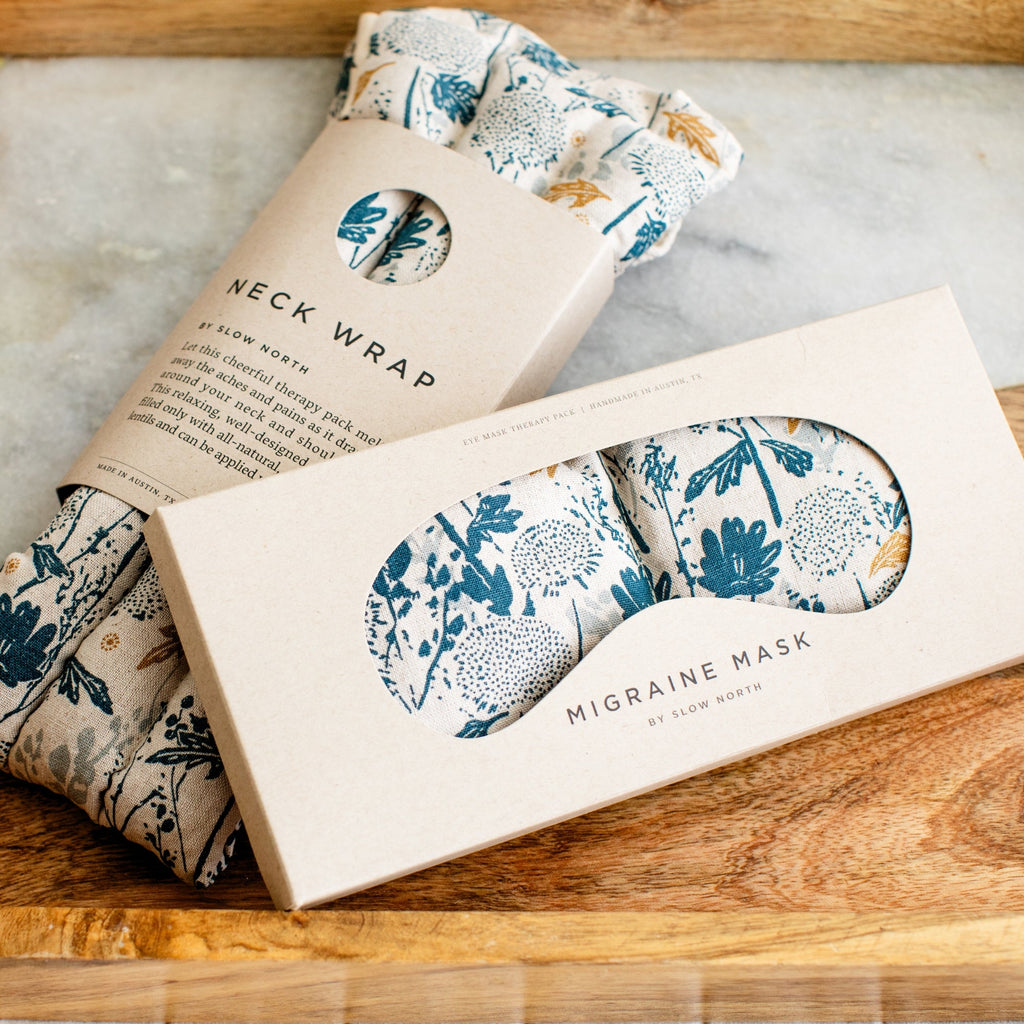 Eye Mask and Neck Wrap Bundle