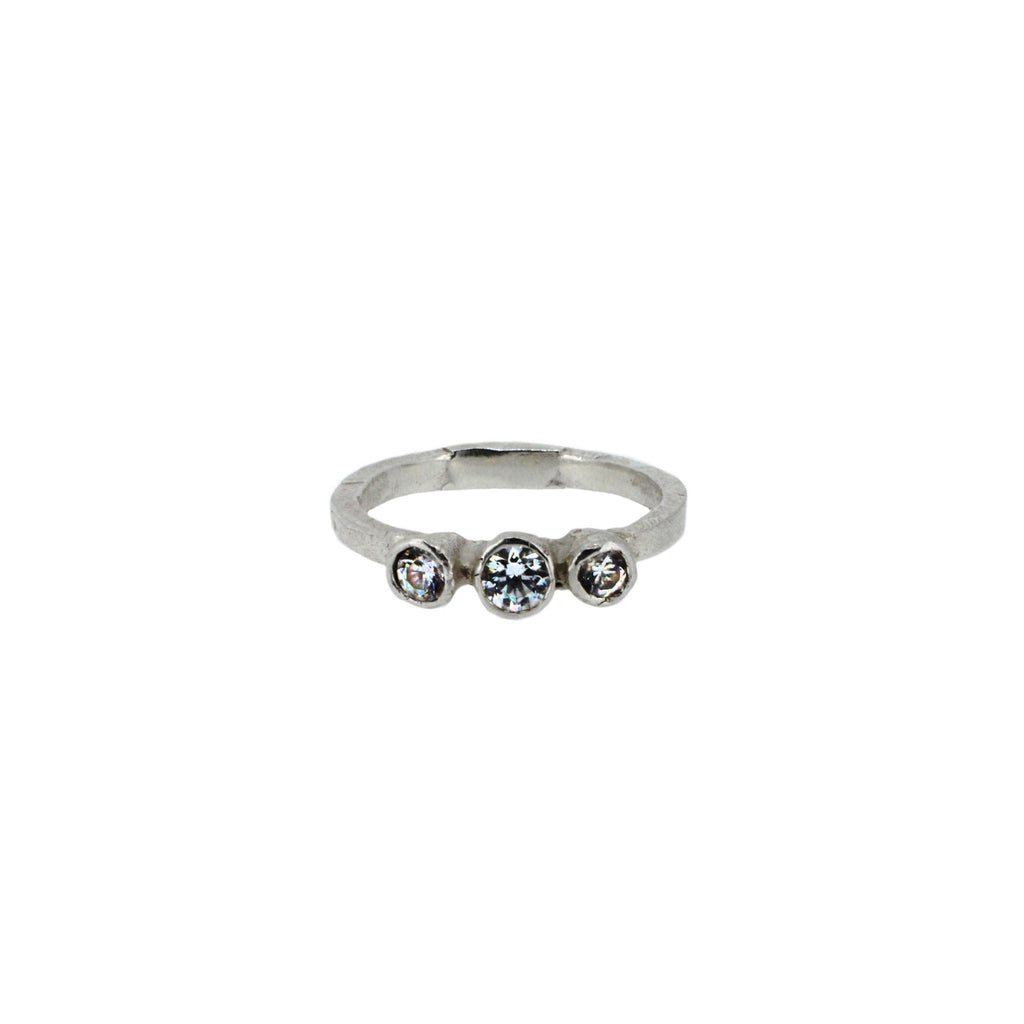 Trilogy Empire Ring in Sterling Silver