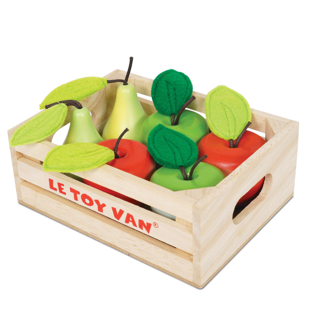Orchard Fruits Wooden Market Crate
