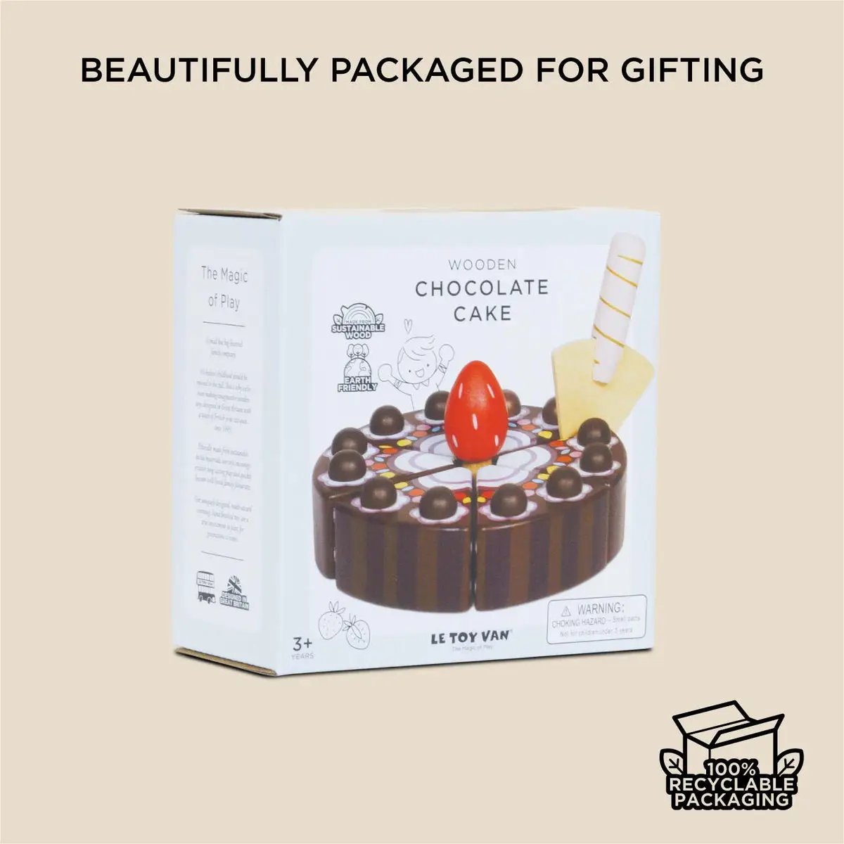 Chocolate Gateau Sliceable Cake