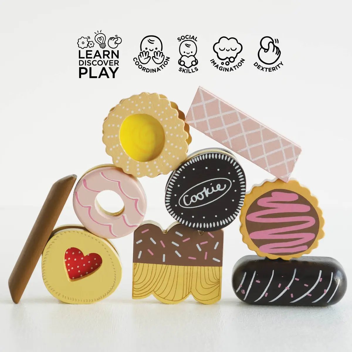 Biscuit & Cookie Set - 10 Pieces