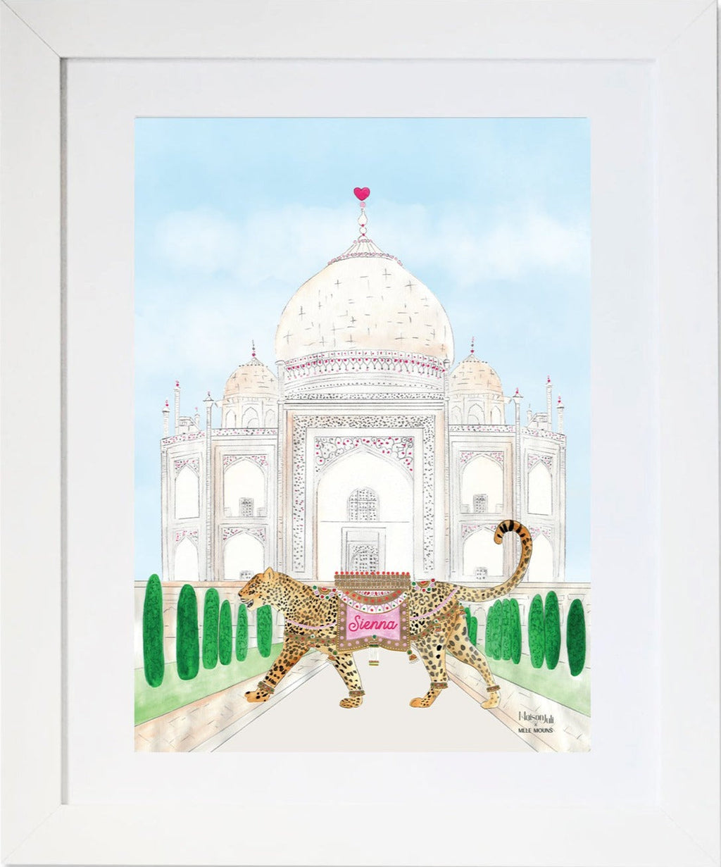 The leopard of the Taj Mahal for Girls