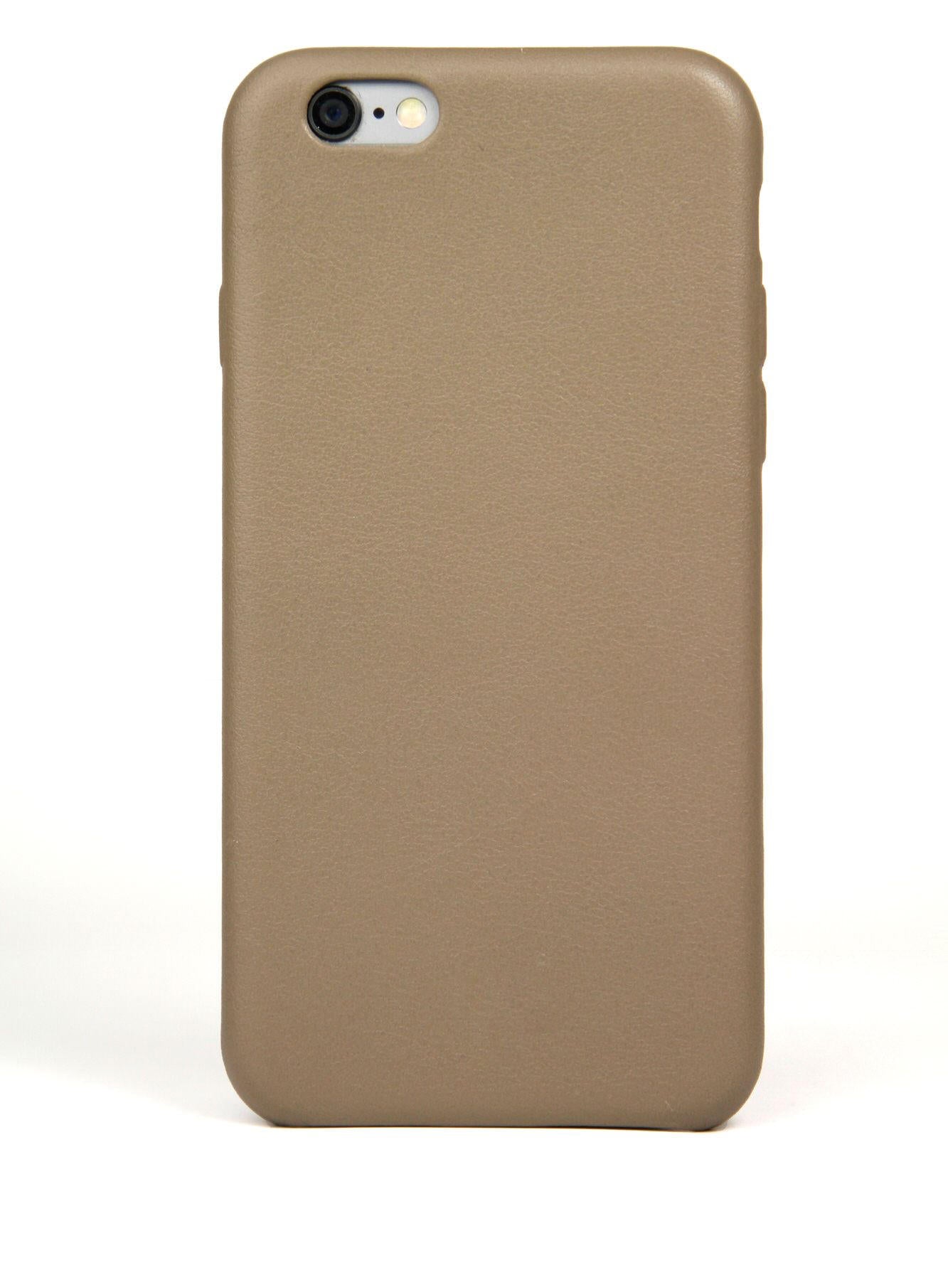 Taupe Leather iPhone 6 Case