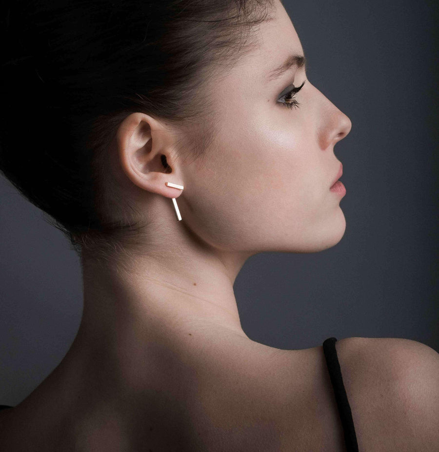 Elevate Your Style with the T-Bar Earrings by MyaMoon at www.brixbailey.com