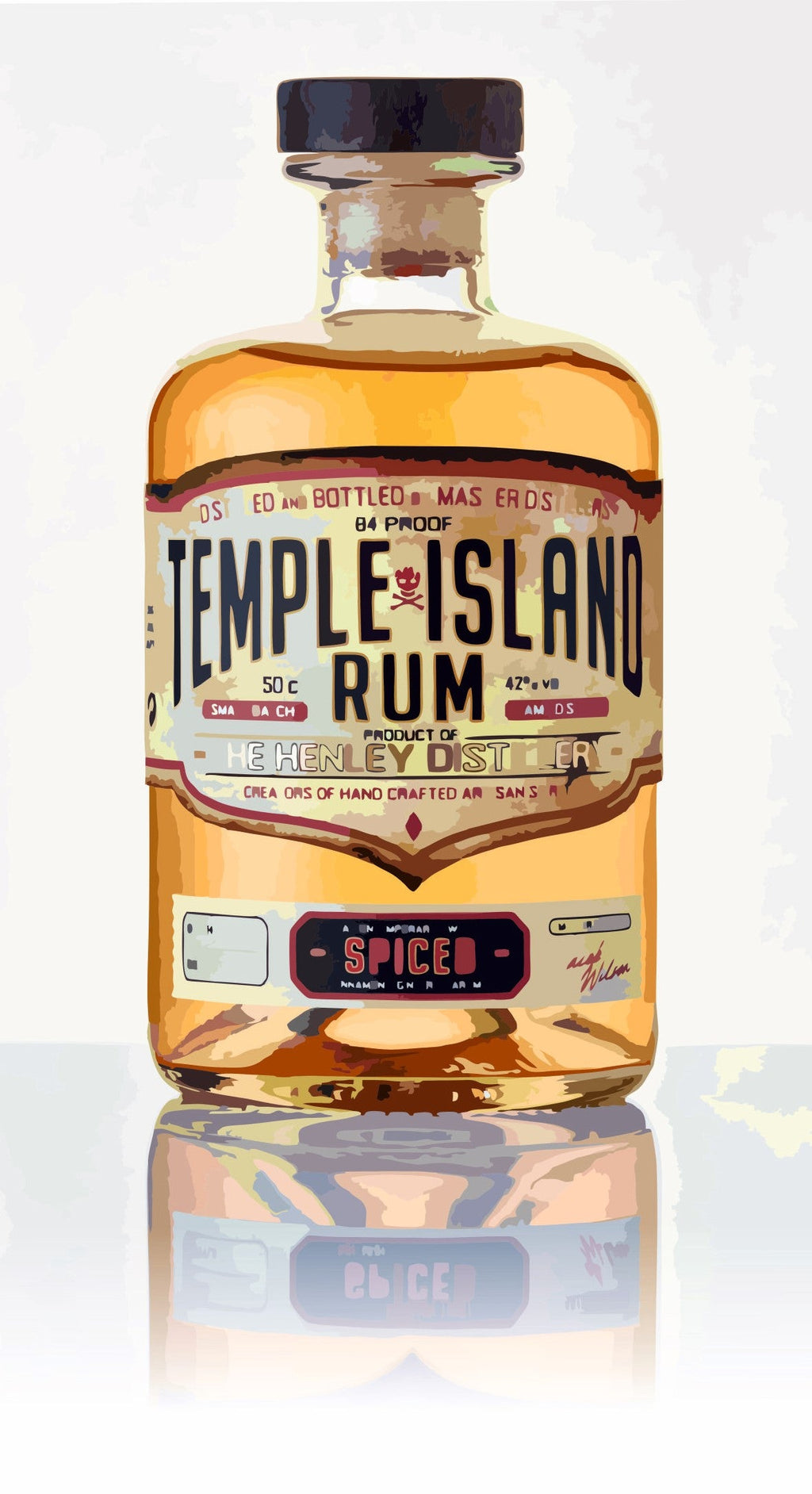 Temple Island Rum Caramel in Fine Milk Chocolate