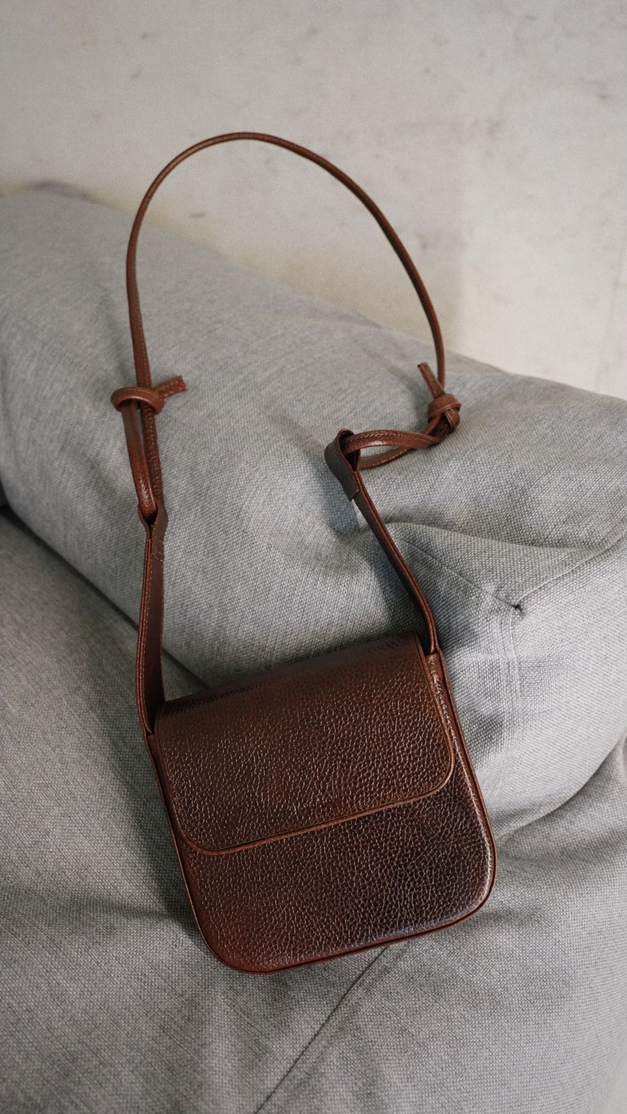 Crossbody Bag MUSA - Brown