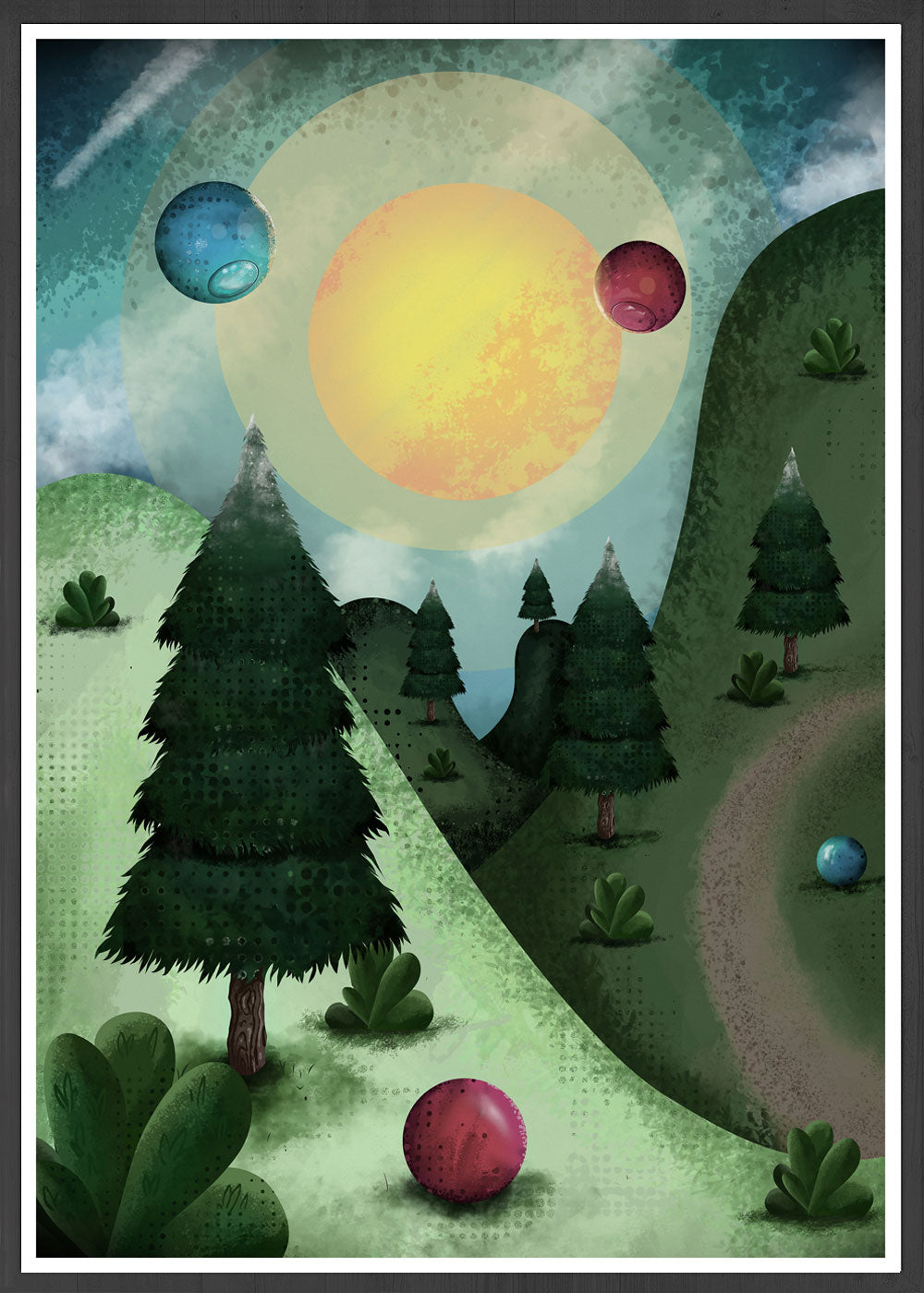 The Hills Have Eyes Illustration Art Print