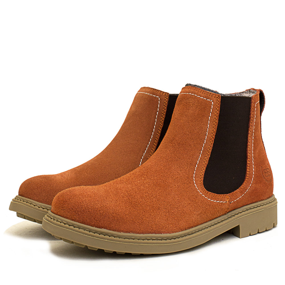Toddy Short Boot - Burnt Orange