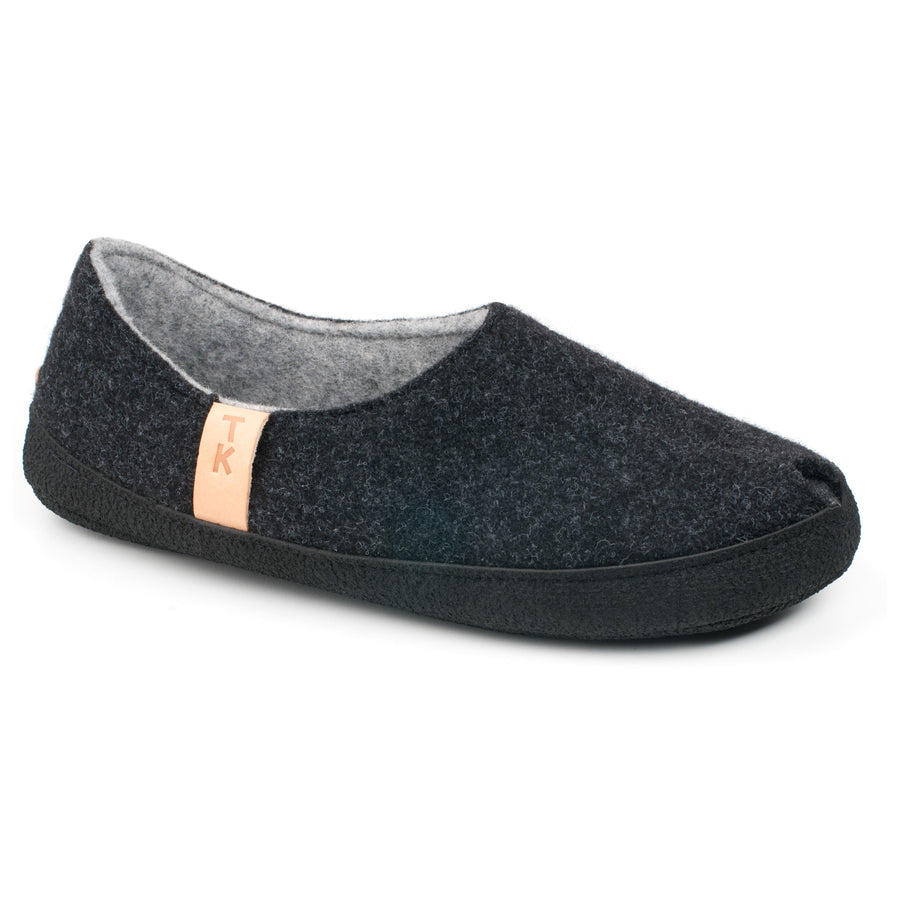 TOKU Budapest Slippers - Handmade Comfort with Natural Lamb Wool & Arch Support - Made in Estonia by Omaking at www.brixbailey.com