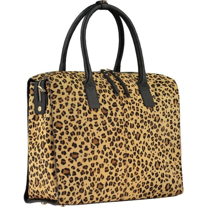 Animal Print Large Leather Bag – Stylish, Versatile & Durable by Brix + Bailey at brixbailey.com