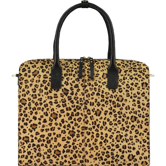 Stylish Animal Print Large Leather Bag – Versatile & Durable by Brix + Bailey at brixbailey.com