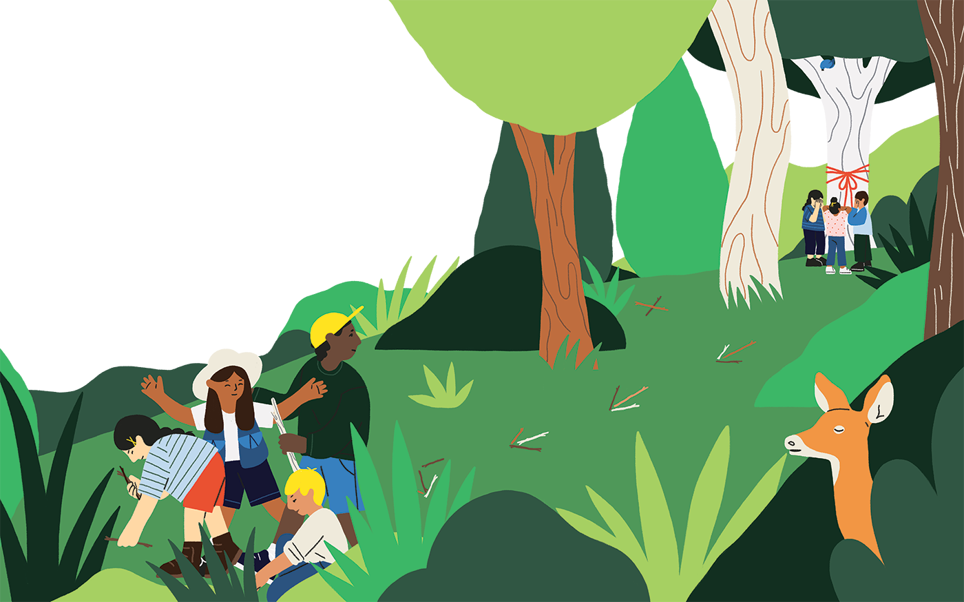 Let's Play Outdoors Book for Children