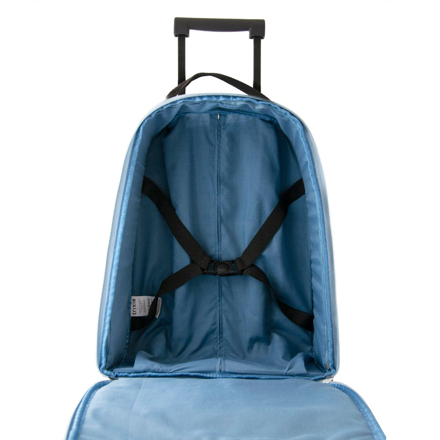 Kids Travel Trolley – Fun & Functional Wheeled Suitcase by Trixie Baby at brixbailey.com