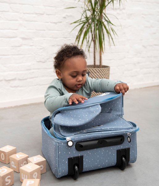 Kids Travel Trolley – Fun & Functional Wheeled Suitcase by Trixie Baby at brixbailey.com