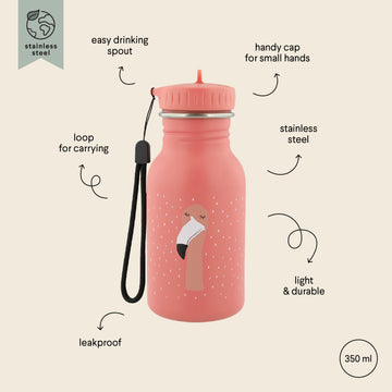 Kids' Stainless Steel Water Bottle – Durable & Leakproof by Trixie Baby at brixbailey.com