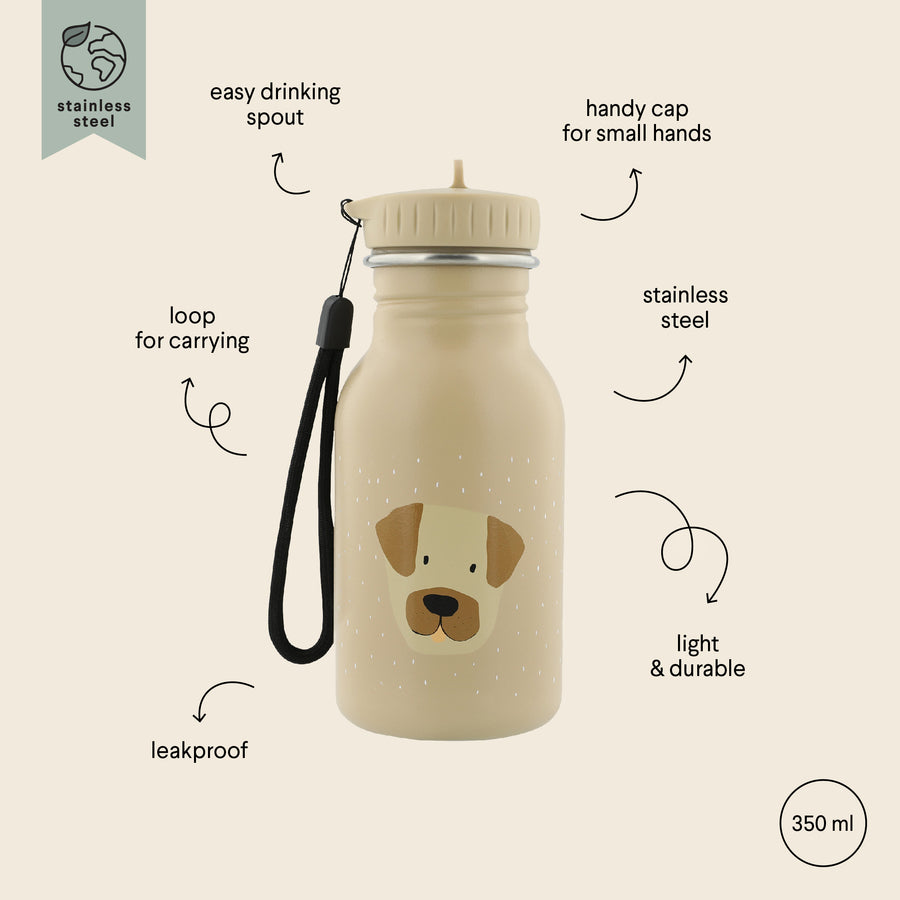 Kids' Stainless Steel Water Bottle – Durable & Leak Proof by Trixie Baby at brixbailey.com