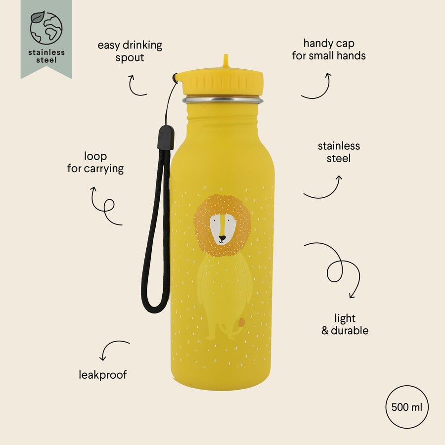 Durable Stainless Steel Kids' Water Bottle – Leakproof & Toxin-Free by Trixie Baby at brixbailey.com