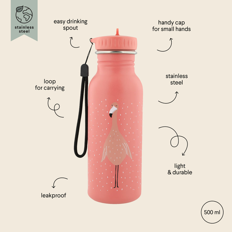 Durable Stainless Steel Kids Water Bottle – Leakproof & Safe by Trixie Baby at brixbailey.com