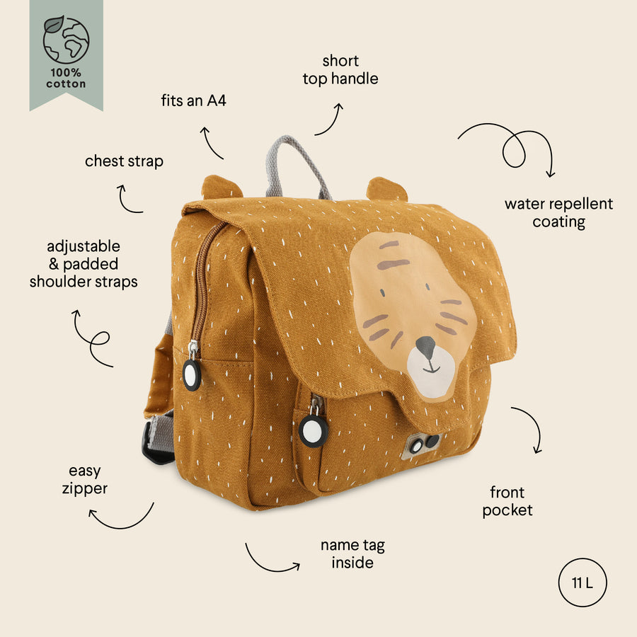 Kids' Adventure Backpack – Comfortable & Spacious by Trixie Baby at brixbailey.com