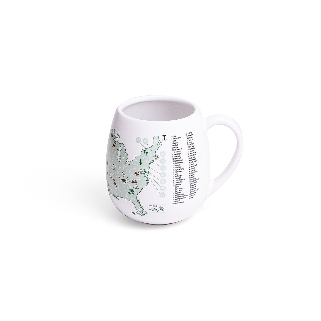US National Parks Mug