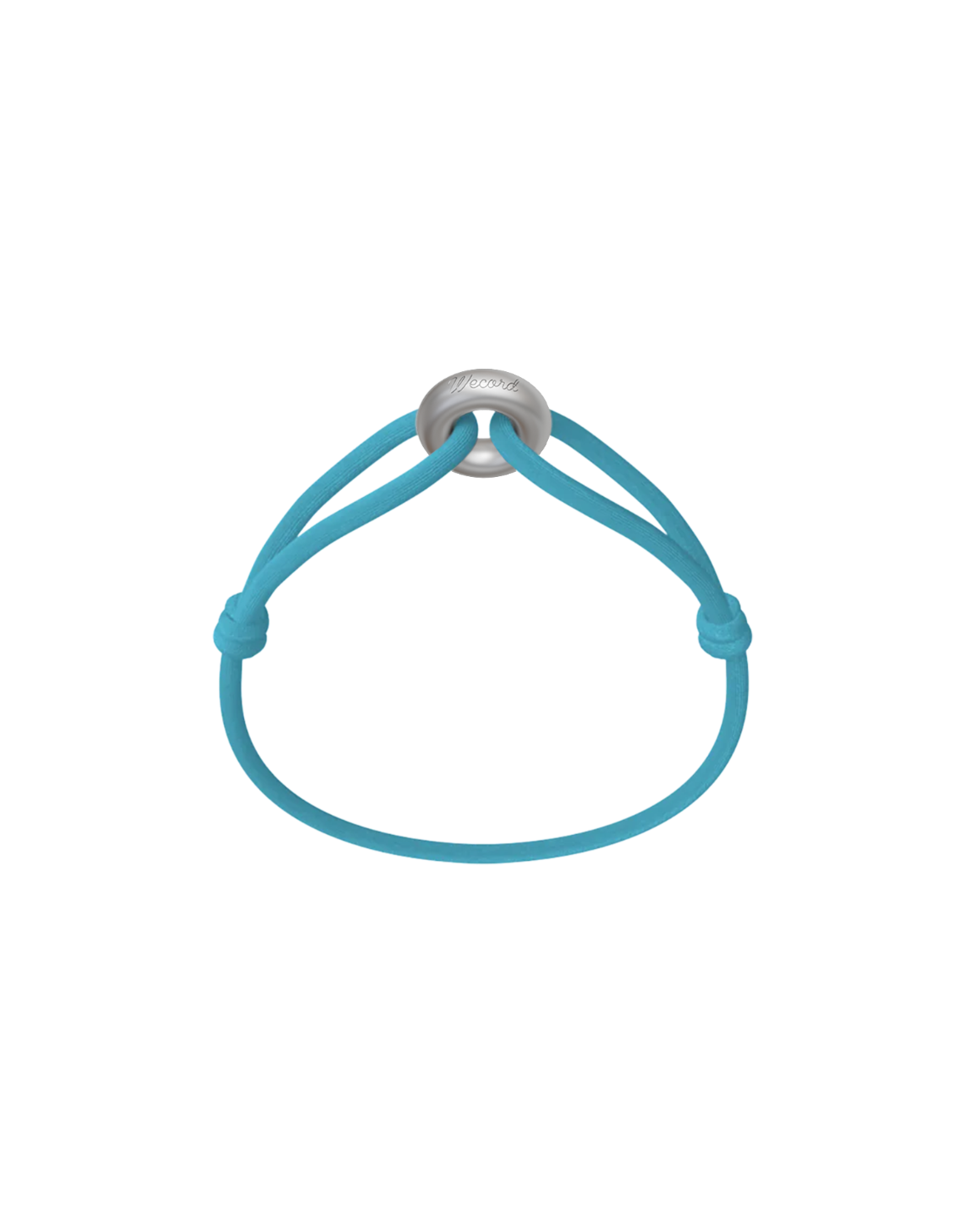 Silver Soho Matte Cord Bracelet