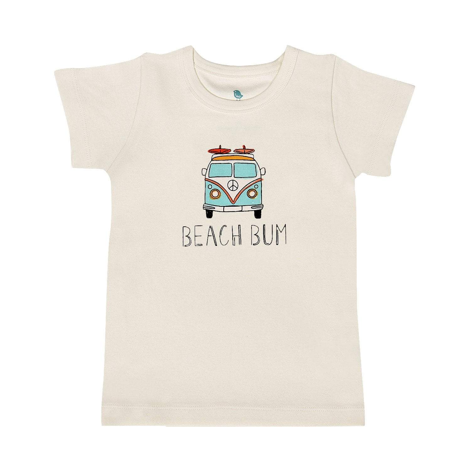 Beach Bum Graphic Tee for Toddlers